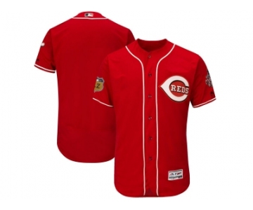 Cincinnati Reds Blank Red 2017 Spring Training Flexbase Authentic Collection Stitched Baseball Jersey