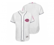 Cincinnati Reds White Home 2016 Mother''s Day Flex Base Jersey