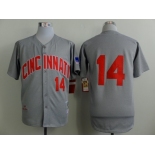 MLB Cincinnati Reds #14 Rose grey 1969 Jerseys