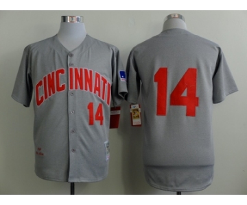 MLB Cincinnati Reds #14 Rose grey 1969 Jerseys