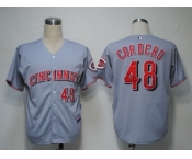 MLB Cincinnati Reds #48 Cordero Grey[Cool Base]