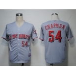 MLB Cincinnati Reds #54 Chapman Grey[Cool Base]