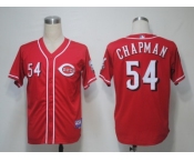 MLB Cincinnati Reds #54 Chapman Red[Cool Base]