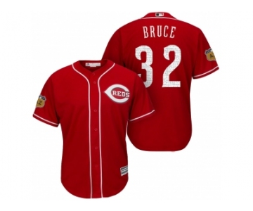 Men's Cincinnati Reds #32 Jay Bruce 2017 Spring Training Cool Base Stitched MLB Jersey