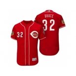 Men's Cincinnati Reds #32 Jay Bruce 2017 Spring Training Flex Base Authentic Collection Stitched Baseball Jersey