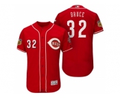 Men's Cincinnati Reds #32 Jay Bruce 2017 Spring Training Flex Base Authentic Collection Stitched Baseball Jersey