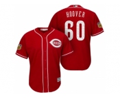 Men's Cincinnati Reds #60 J.J. Hoover 2017 Spring Training Cool Base Stitched MLB Jersey