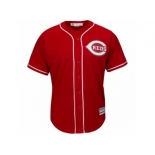 Men's Cincinnati Reds Majestic Blank Red Alternate Cool Base Team Jersey