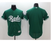 Men's Cincinnati Reds blank Majestic Green Celtic Flexbase Authentic Collection Jersey