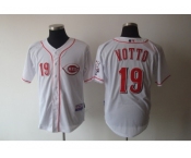 mlb Cincinnati Reds #19 votto white[cool base]