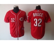 mlb Cincinnati Reds #32 Bruce Red[cool base]