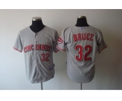 mlb Cincinnati Reds #32 Bruce grey[cool base]