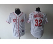 mlb Cincinnati Reds #32 Bruce white[cool base]