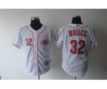 mlb Cincinnati Reds #32 Bruce white[cool base]