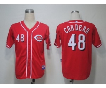 mlb Cincinnati Reds #48 Cordero Red Cool Base