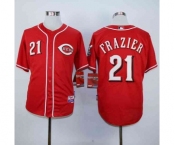 mlb jerseys cincinnati reds #21 frazier red