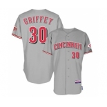 mlb jerseys cincinnati reds #30 griffey grey