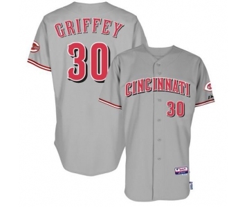 mlb jerseys cincinnati reds #30 griffey grey