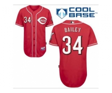 mlb jerseys cincinnati reds #34 bailey red