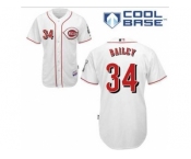 mlb jerseys cincinnati reds #34 bailey white