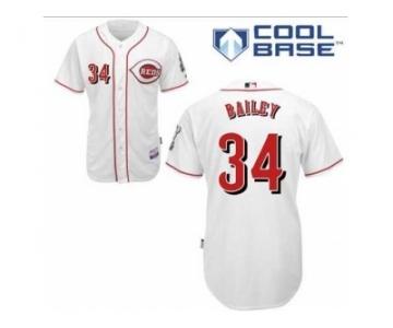 mlb jerseys cincinnati reds #34 bailey white