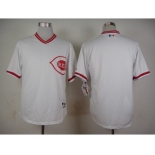 mlb jerseys cincinnati reds blank white[m&n 1990]