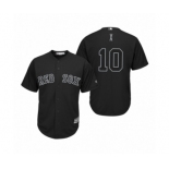 Boston Red Sox #10 David Price X Black 2019 Players' Weekend Replica Jersey