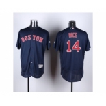 Boston Red Sox #14 Jim Rice Navy Blue Flexbase Authentic Collection Stitched Baseball Jersey