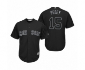 Boston Red Sox #15 Dustin Pedroia Pedey Black 2019 Players' Weekend Replica Jersey