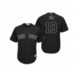 Boston Red Sox #19 Jackie Bradley Jr. JBJ Black 2019 Players' Weekend Replica Jersey