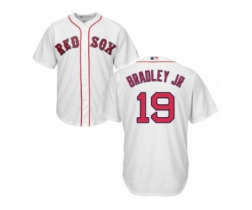 Boston Red Sox #19 Jackie Bradley Jr Replica White Home Cool Base MLB Jersey