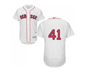 Boston Red Sox #41 Chris Sale White Flexbase Authentic Collection Stitched MLB Jersey