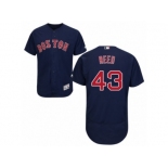 Boston Red Sox #43 Addison Reed Navy Blue Flexbase Authentic Collection MLB Jersey