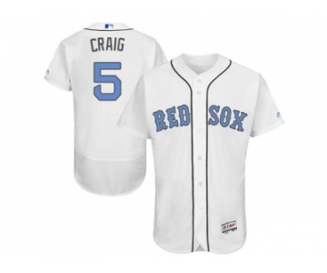 Boston Red Sox #5 Allen Craig White Flexbase Authentic Collection 2016 Father's Day Stitched Baseball Jersey