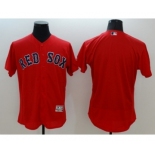 Men Boston Red Sox Blank Majestic red Flexbase Authentic Collection Player Jersey