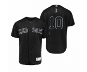 Men Red Sox David #10 Price X Black 2019 Players' Weekend Authentic Jersey