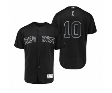 Men Red Sox David #10 Price X Black 2019 Players' Weekend Authentic Jersey