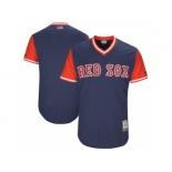 Men's 2017 Little League World Series Boston Red Sox Navy Jersey