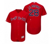 Men's 2019 Asian Heritage #28 Month J.D. Martinez Red Japanese Flex Base Jersey