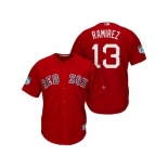 Men's Boston Red Sox #13 Hanley Ramirez 2017 Spring Training Cool Base Stitched MLB Jersey