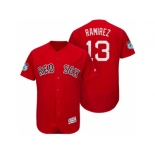 Men's Boston Red Sox #13 Hanley Ramirez 2017 Spring Training Flex Base Authentic Collection Stitched Baseball Jersey