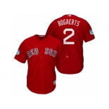 Men's Boston Red Sox #2 Xander Bogaerts 2017 Spring Training Cool Base Stitched MLB Jersey