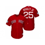 Men's Boston Red Sox #25 Jackie Bradley Jr.2017 Spring Training Cool Base Stitched MLB Jersey