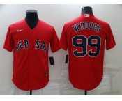 Men's Boston Red Sox #99 Alex Verdugo Red New Cool Base Stitched Nike Jersey