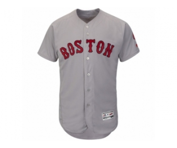 Men's Boston Red Sox Majestic Blank Gray Road Flexbase Authentic Collection Team Jersey