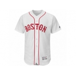 Men's Boston Red Sox Majestic Blank White Home Flexbase Authentic Collection Team Jersey