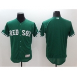 Men's Boston Red Sox blank Majestic Green Celtic Flexbase Authentic Collection Jersey