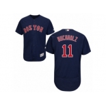 Men's Majestic Boston Red Sox #11 Clay Buchholz Navy Blue Flexbase Authentic Collection MLB Jersey