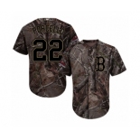 Men's Majestic Boston Red Sox #22 Rick Porcello Authentic Camo Realtree Collection Flex Base 2018 World Series Champions MLB Jersey