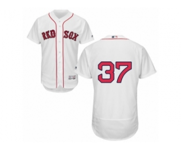 Men's Majestic Boston Red Sox #37 Bill Lee White Flexbase Authentic Collection MLB Jersey